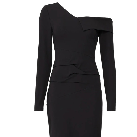 Nicole Miller Structured One Shoulder Dress US 0 MINI - Picture 2 of 11